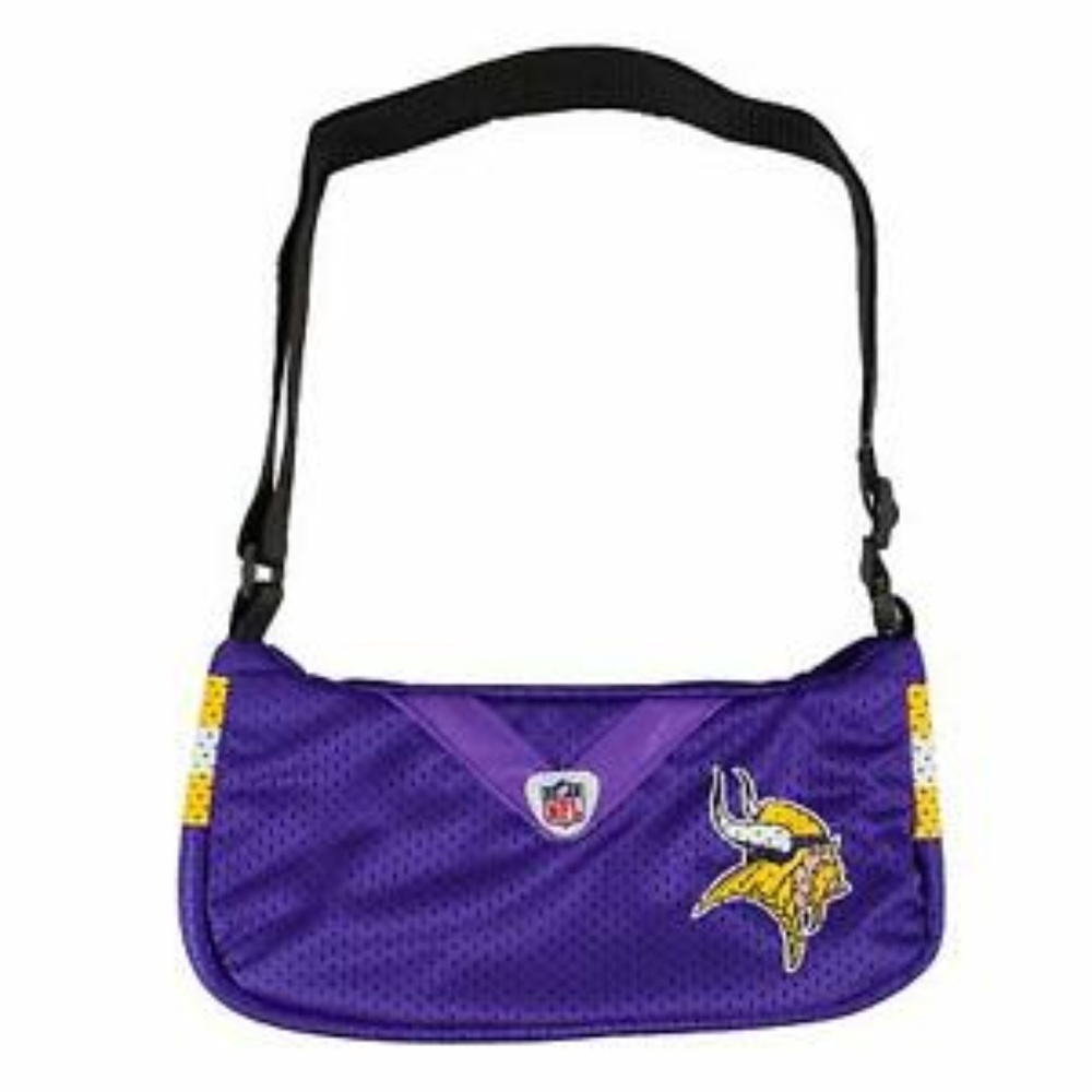 NFL Minnesota Vikings Team Jersey Crossbody Purse